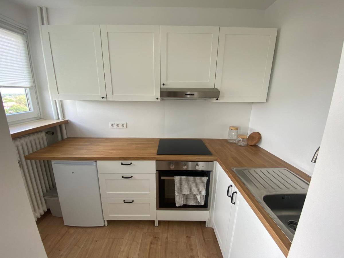 Weitblick Apartment Direkt Am Park Mit Kostenlosem Parkplatz 브레머하펜 외부 사진