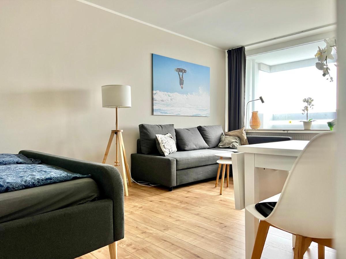 Weitblick Apartment Direkt Am Park Mit Kostenlosem Parkplatz 브레머하펜 외부 사진